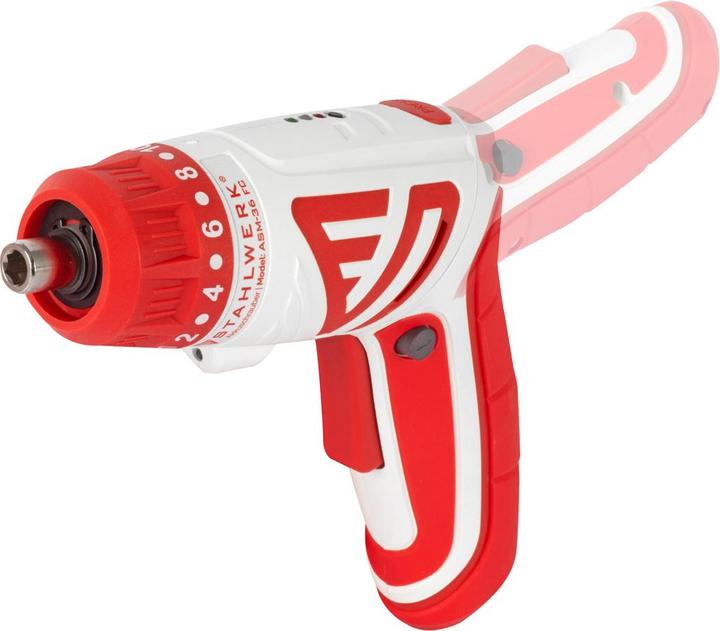 Image du produit Stahlwerk Visseuse sans fil ASM-36 FC Köln Edition Visseuse à tige compacte 3,6 V (Alimentation via port USB)