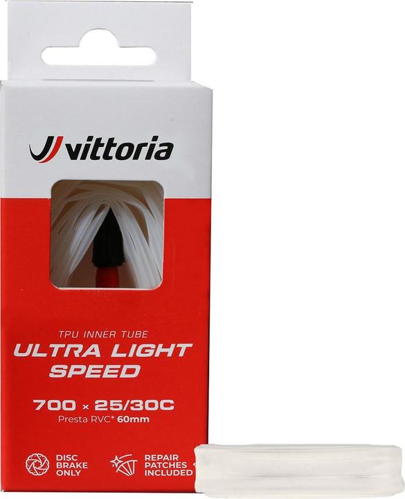 Actual product image Vittoria Ultra Light Speed 700x25/30 FV (Presta (SV), 28", 60 mm)