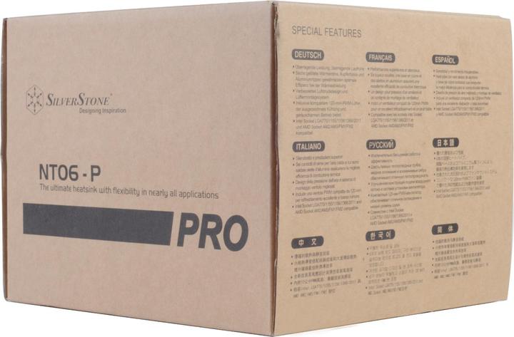 Produktbild Silverstone SST-NT06-PRO-V2 Nitrogon CPU-Kühler (82 mm)