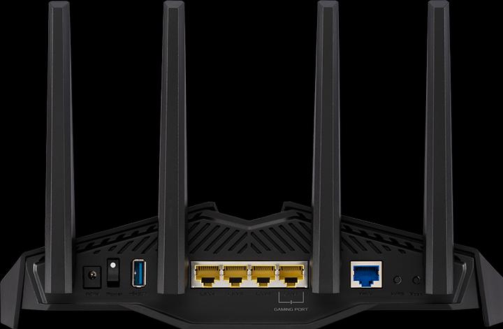 Actual product image ASUS RT-AX82U AX5400 WiFi 6 Gaming