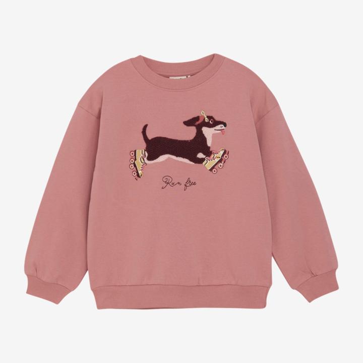Produktbild Minymo Sweatshirt Hund mit Rollschuhen (116)