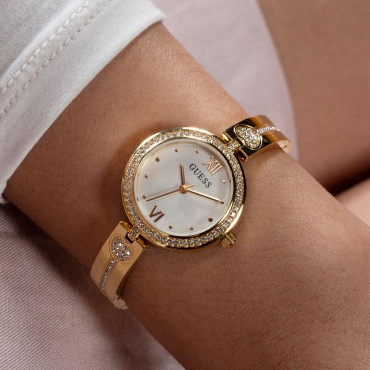 Actual product image Guess LOVEY wristwatch (Analogue wristwatch, 27 mm)