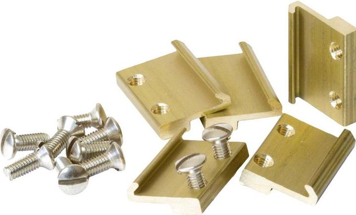 Massoth 8100111 Connettore per rotaia Connettore per rotaia 19mm 50pz. (Traccia G)