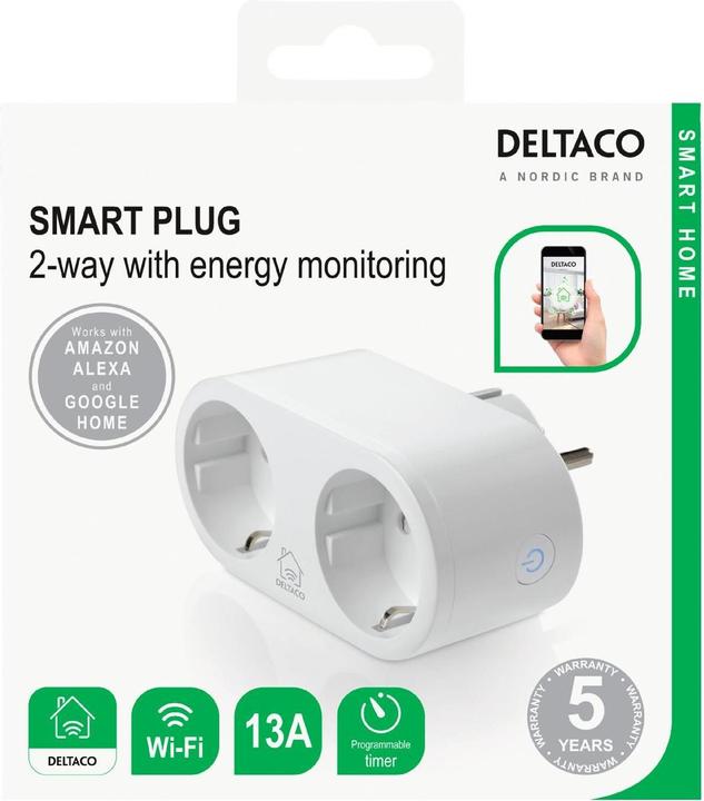 Actual product image Deltaco SH-P02E