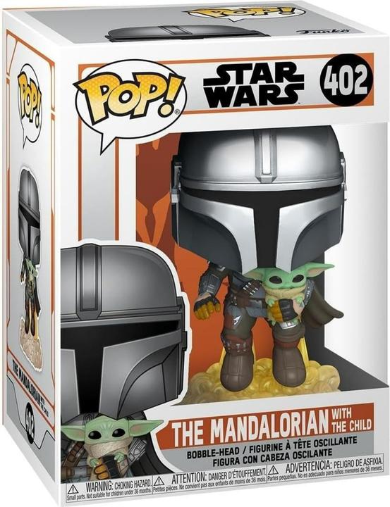 Image du produit Funko POP! - Star Wars - The Mandalorian: Mando w. Jet Pack