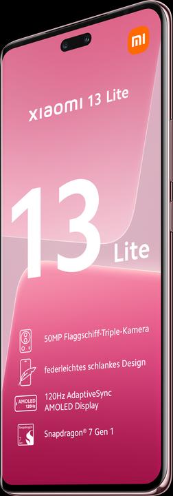 Actual product image Xiaomi 13 Lite (128 GB, Pink, 6.55", Dual SIM, 50 Mpx, 5G)
