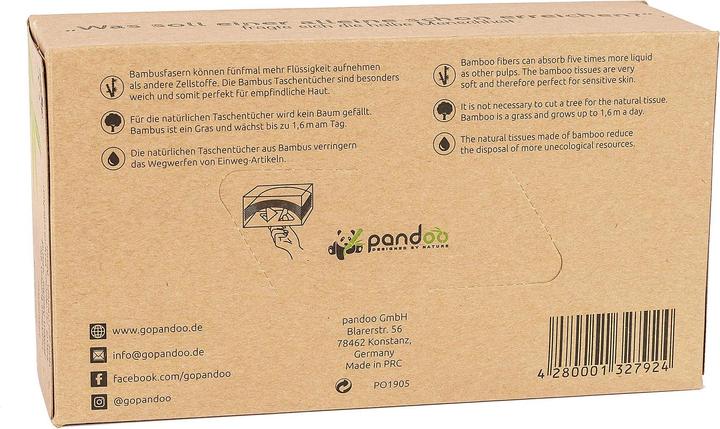 Actual product image Pandoo Bamboo