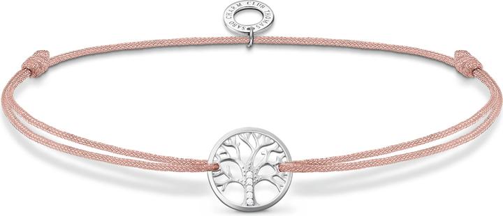 Immagine prodotto Thomas Sabo Bracciale albero dell'amore (20 cm, Argento 925, Perlon/Nylon)