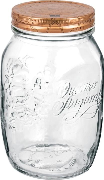 Image du produit Quattro Stagioni Pot de conserve QS1000ml mD cuivre (1 pcs, 1 l)