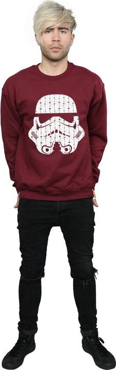 Immagine prodotto Star Wars Christmas Stormtrooper Helmet Felpa Uomo (L)