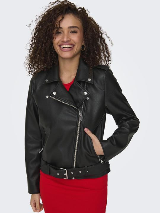 Produktbild Only Onlmille Faux Leather Biker Jacket Otw (S)