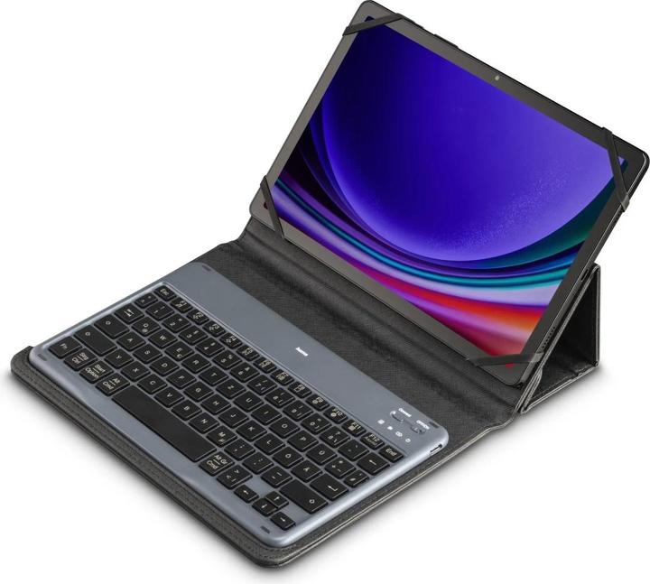 Immagine prodotto Hama Tastiera Bluetooth® Travel 500 per tablet 7-11, custodia, nero, QWERTZ DE (00125137) (DE)