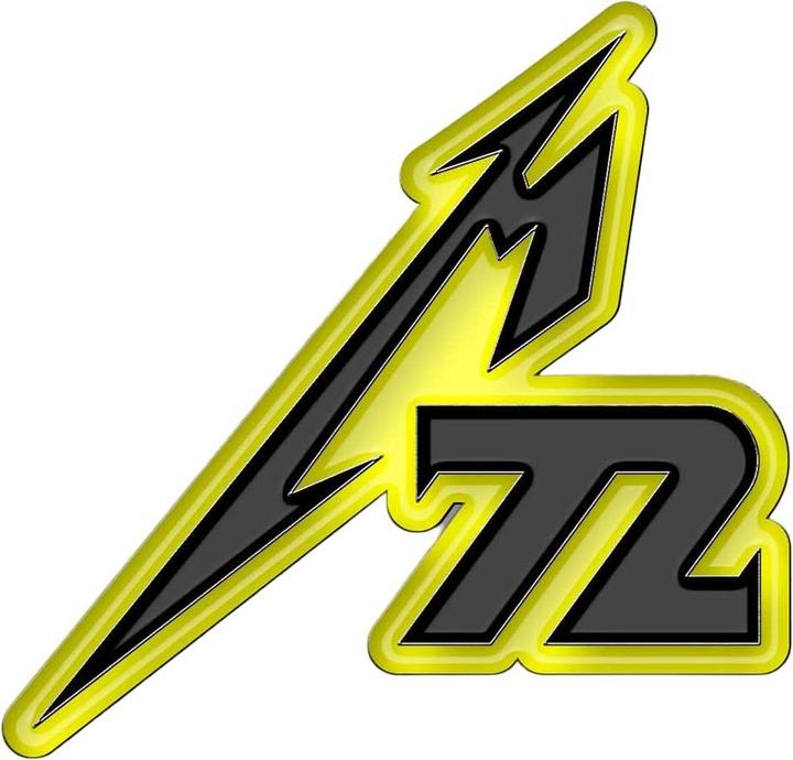 Actual product image Metallica M72 Enamel Badge