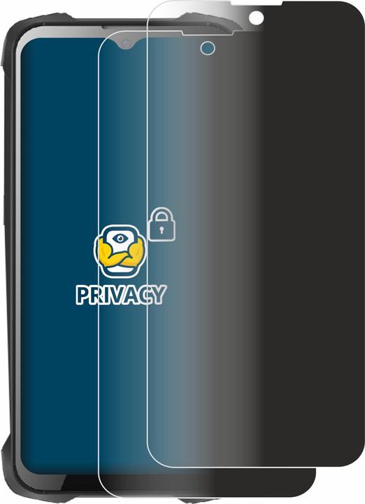 Produktbild BROTECT Sichtschutzfolie Anti-Spy Privacy Folie Blaulicht-Schutz (2 Stück, Cubot King Kong 9)
