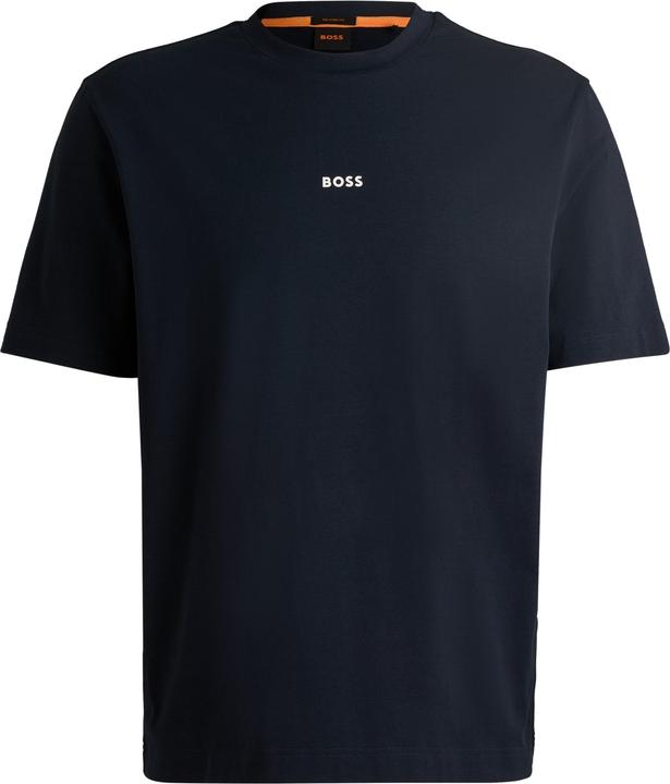 Hugo Boss Boss Orange Short Sleeve TChup T-Shirt Relaxed Fit Dark Blue