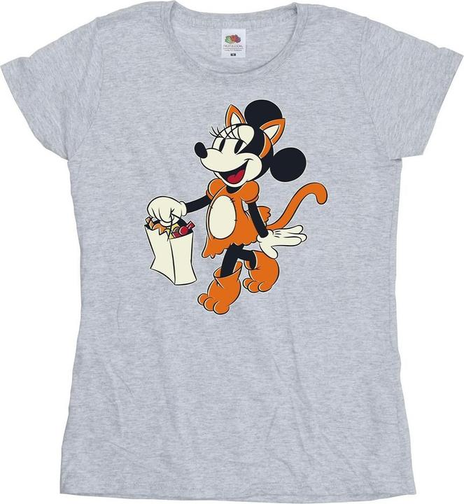 Produktbild Mickey Mouse Cat Trick Or Treat TShirt (L)