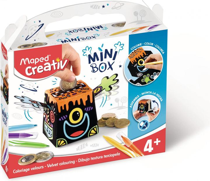 Actual product image Maped Craft set Mini Box money box 7 pieces (3 x 20 x 20 cm)