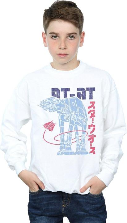 Actual product image Star Wars Boys Kanji AT-AT Sweatshirt (140, 146)