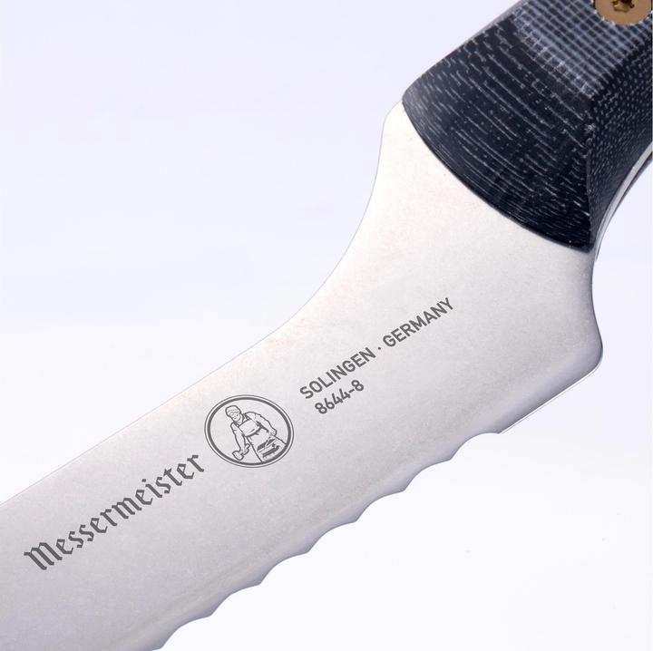 Actual product image Messermeister Bread knife Custom 20 cm, grey/black (20 cm)