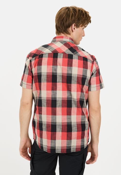 Image du produit Camel Active Kariertes Kurzarmhemd aus reiner Baumwolle (5XL)