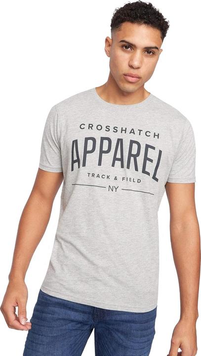 Immagine prodotto Crosshatch Chislemoore Maglietta Design Assortiti Uomo Misura Confezione 5 (S)