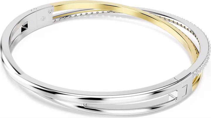 Produktbild Swarovski Hyperbola Armreif Rundschliff Weiss (Swarovski Metall)
