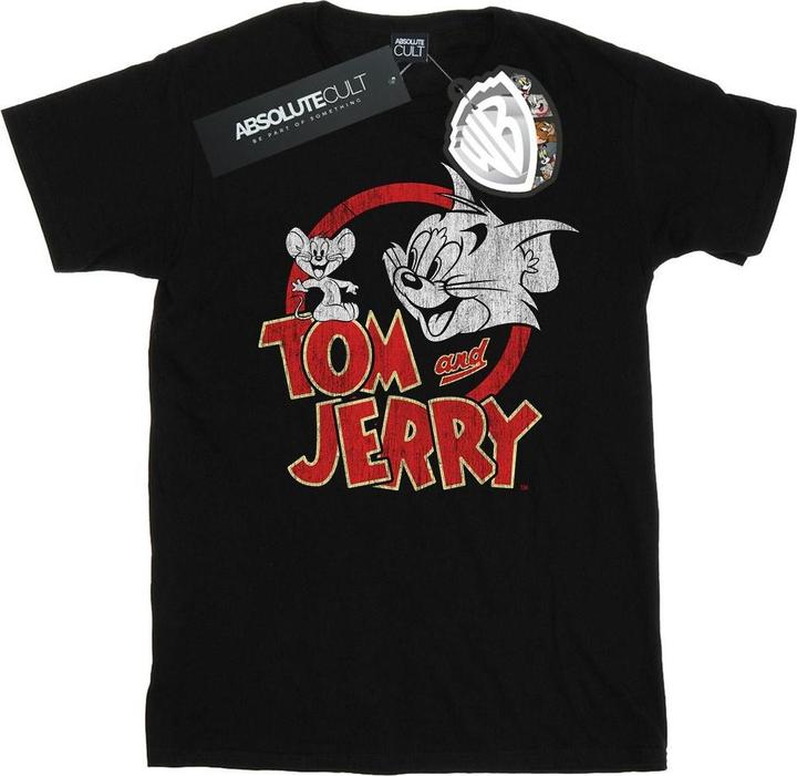 Produktbild Tom & Jerry Distressed Logo TShirt (M)