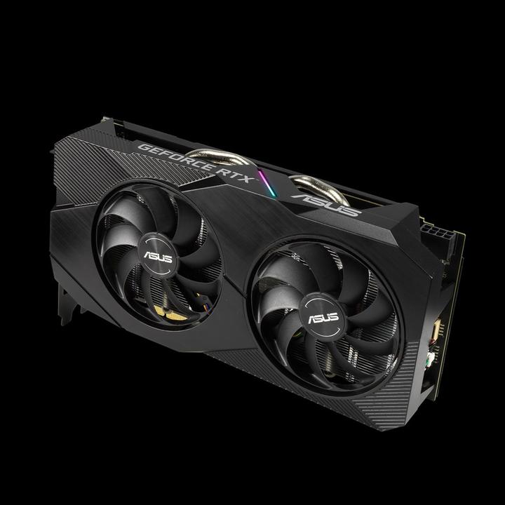 Actual product image ASUS GeForce DUAL RTX 2060 O6G EVO (6 GB)