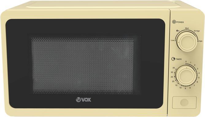 Immagine prodotto Vox forno a microonde M32Y (20 L, potenza: 700 W, giallo). (20 l)