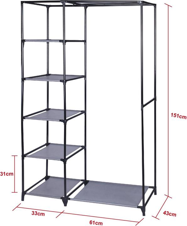 Immagine prodotto IDIMEX Tanja (99 x 46 x 158 cm)