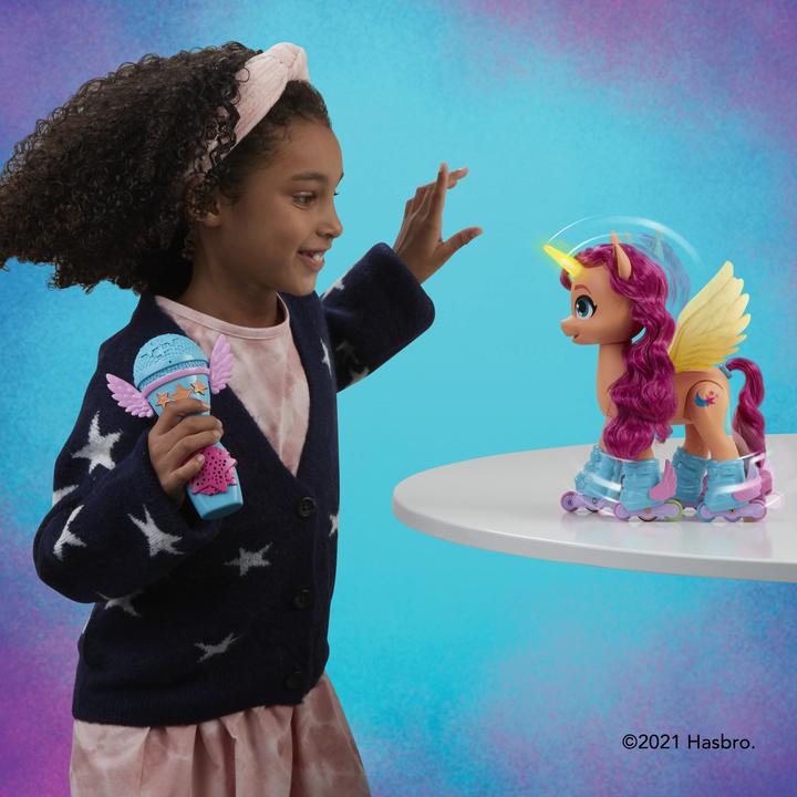 Produktbild Hasbro Little Pony Film Zingende en Skatende Sunny - Franstalig Speelfiguur (22.50 cm)