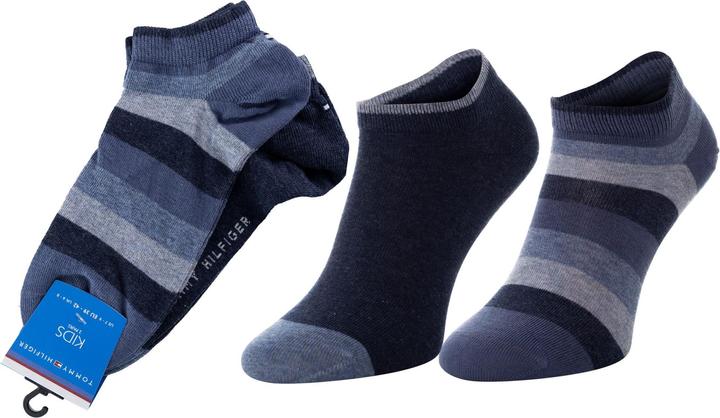 Image du produit Tommy Hilfiger Th Kids Basic Stripe Quarter 2p (lot de 2, 35 - 38)