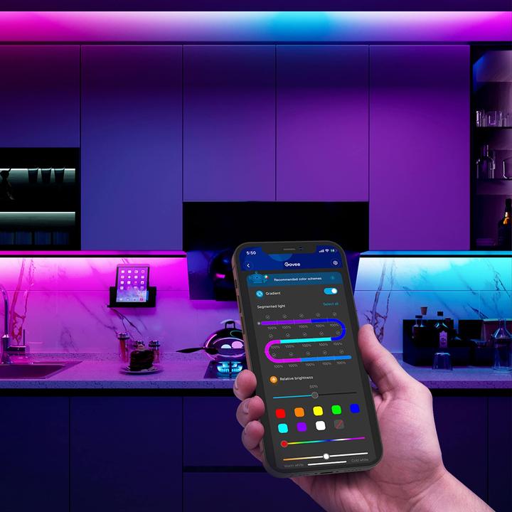 Produktbild Govee RGBIC LED Strip Light (RGBIC, 300 cm, Indoor)