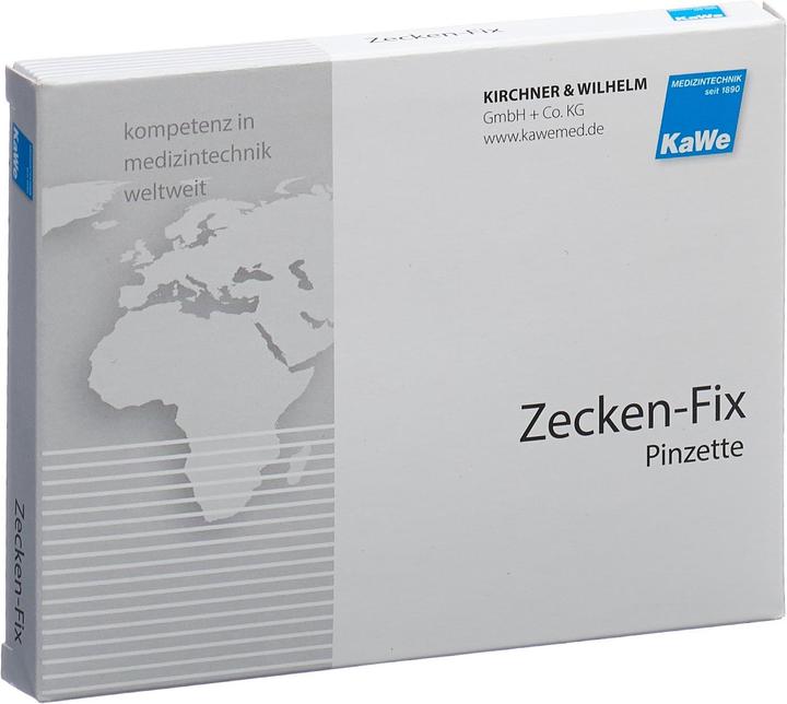 Actual product image Kawe Tick tweezers stainless steel (1000 ml)