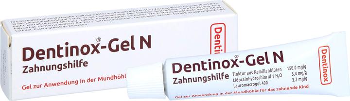 Produktbild Dentinox Gel N Zahnungshilfe, 10 g Gel (1 x, 10 g)