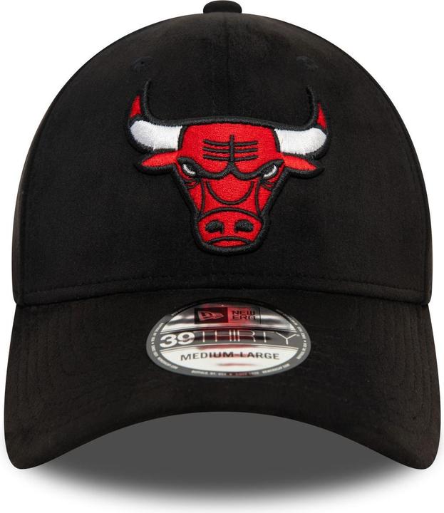 Image du produit New Era 39Thirty Stretch Cap - FAUX SUEDE Chicago Bulls (M/L)