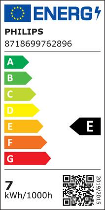 Label énergétique Philips Lampe (E27, 6.50 W, 806 lm, 1 x, E)