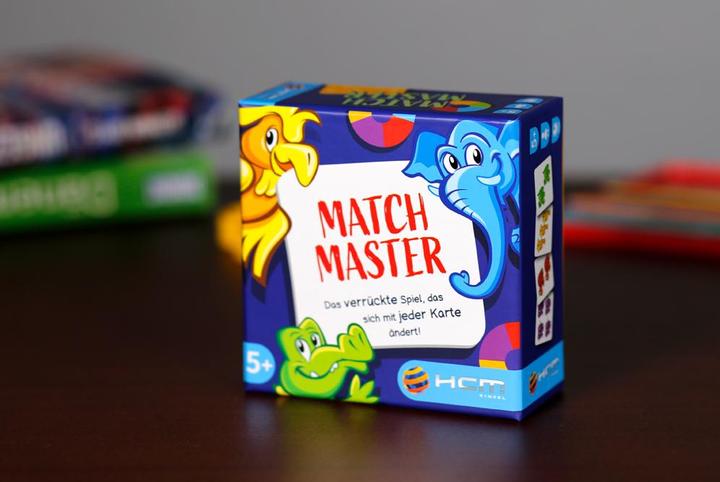 Image du produit HCM Kinzel HCM55163 - Match Master - Jeu de cartes, 2-6 joueurs, 5+ ans (édition DE) (Allemand)