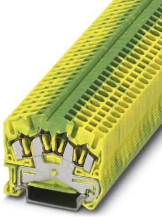 Produktbild Phoenix Contact TB,Spring-cage,Width:5.2mm,green-yellow (41.50 mm)