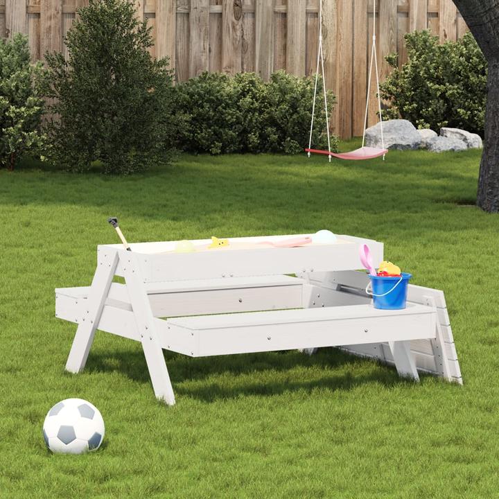 Produktbild VidaXL Picknicktisch mit Sandkasten für Kinder