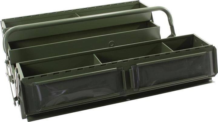Produktbild Dönges Werkzeugkasten, 530 x 210 x 210 mm, fünfteilig, Anzahl Fächer 8 (5 Teile)