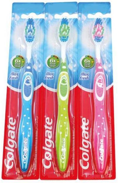 Actual product image Colgate Max Fresh Toothbrush Medium (Medium, 1 x)
