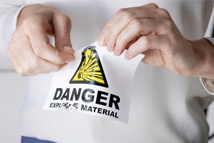 Actual product image HERMA Weatherproof labels A4