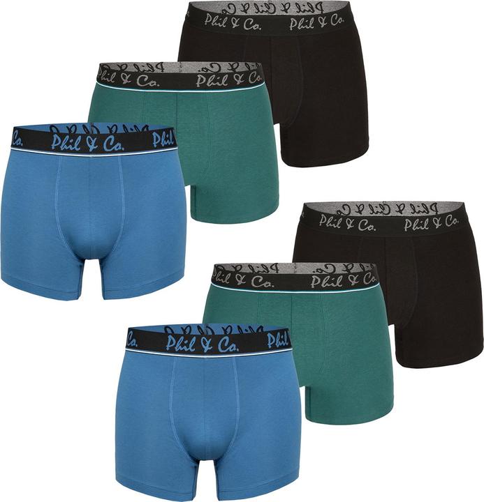 Phil & Co. Berlin Retro Boxer Jersey Core (M, 6er Pack)