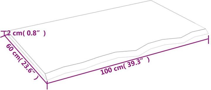 Produktbild VidaXL Gianna (100 x 2 x 60 cm)