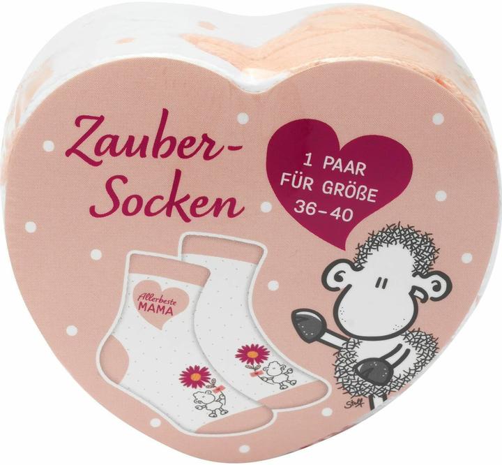 Image du produit Sheepworld Zaubersocken Motiv 'Allerbeste Mama' (36 - 40)