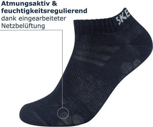 Produktbild Skechers Unisex-Sneaker-Socken 8er-Pack (8er Pack, 39, 42)