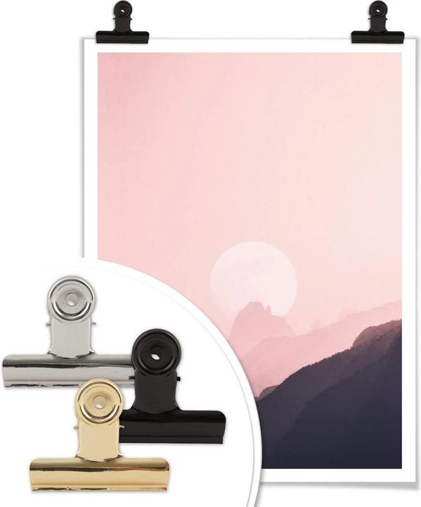 Image du produit Trenddeko Lever de soleil rose (24 x 30 cm)