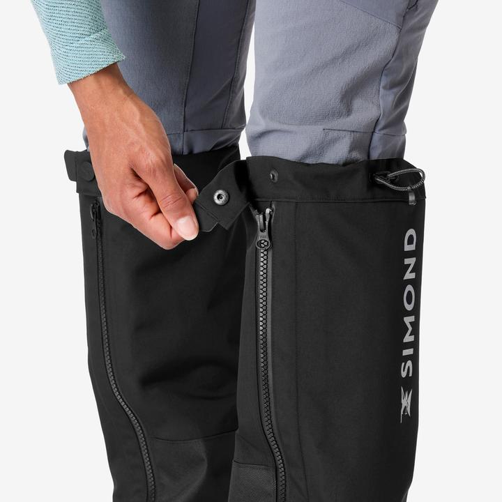 Produktbild Simond Waterproof mountaineering gaiters - Black (S/M)