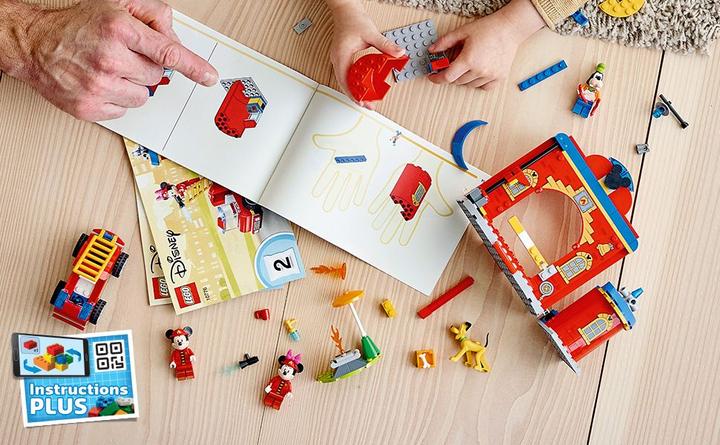 Immagine prodotto LEGO La stazione dei pompieri e il camion dei pompieri di Topolino (10776, LEGO Disney)